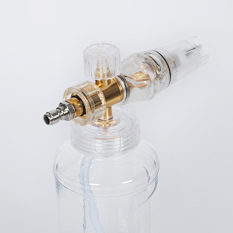 Foammer blanc à haute pression en bouche