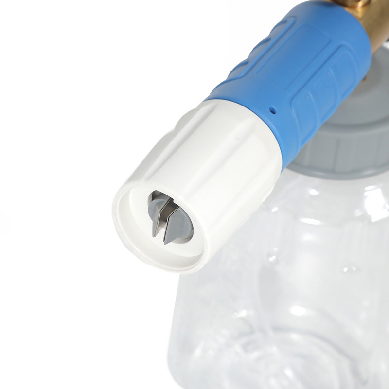 Pot en mousse de lavage de voiture à haute pression en forme de secteur