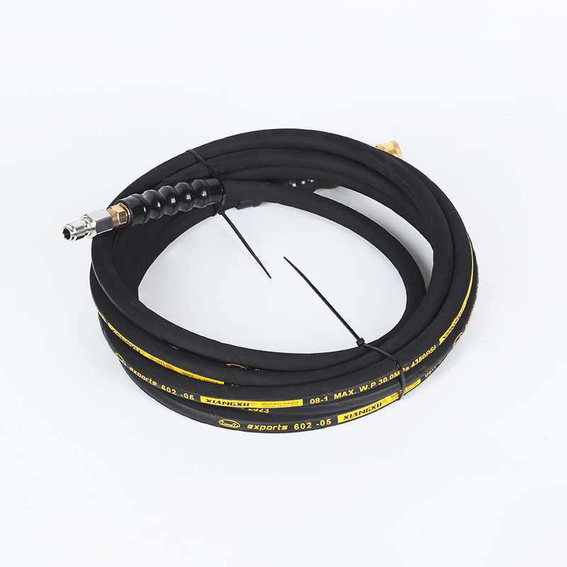 Machine à lavage de voiture haute pression tuyau en caoutchouc