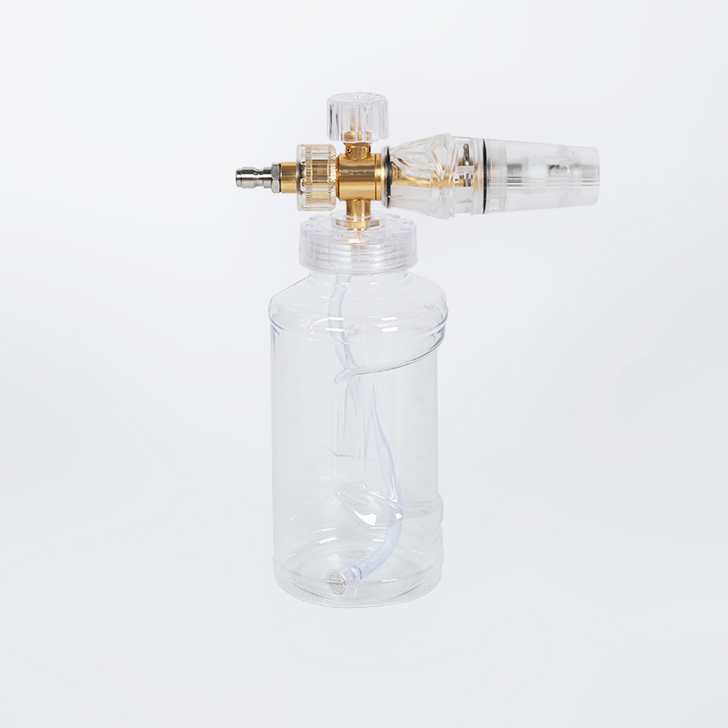 Foammer blanc à haute pression en bouche