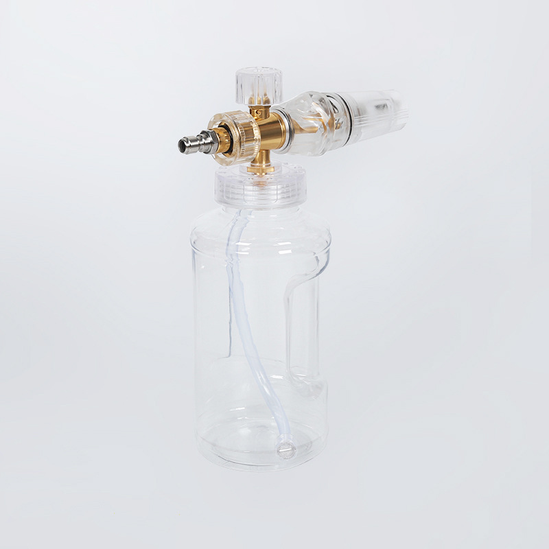 Foammer blanc à haute pression en bouche