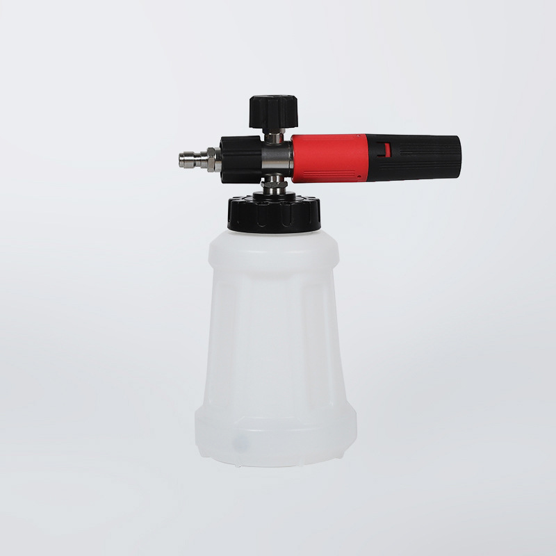 Machine de lavage de voitures à pistolet à haute pression Pot en mousse multifonctionnelle