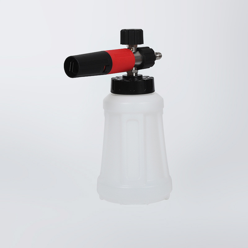 Machine de lavage de voitures à pistolet à haute pression Pot en mousse multifonctionnelle