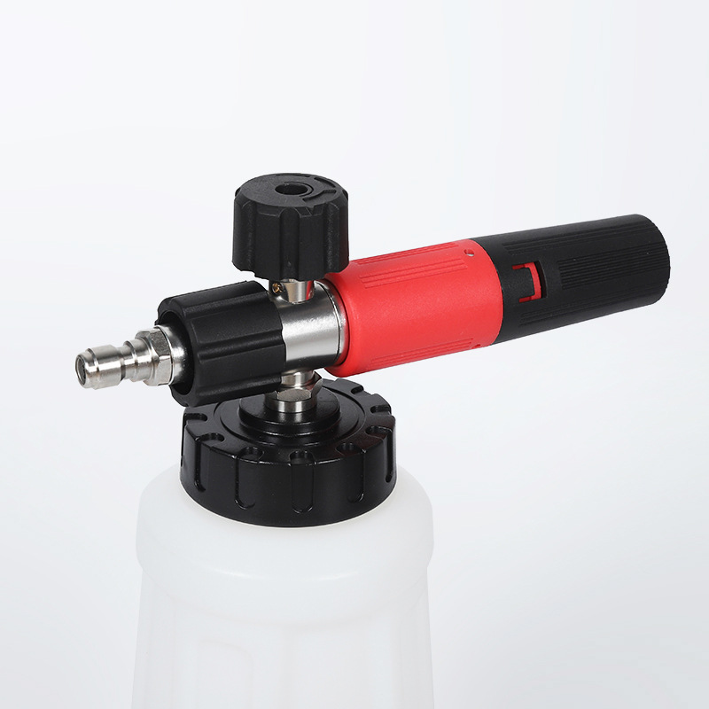 Machine de lavage de voitures à pistolet à haute pression Pot en mousse multifonctionnelle