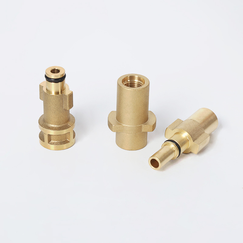 Machine de lavage de voitures à haute pression Connecteur de cuivre pur