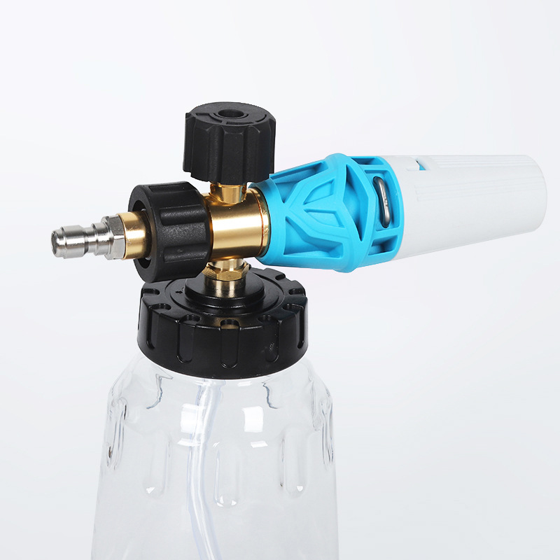 Pistolet de lavage de voitures à haute pression et pot en mousse