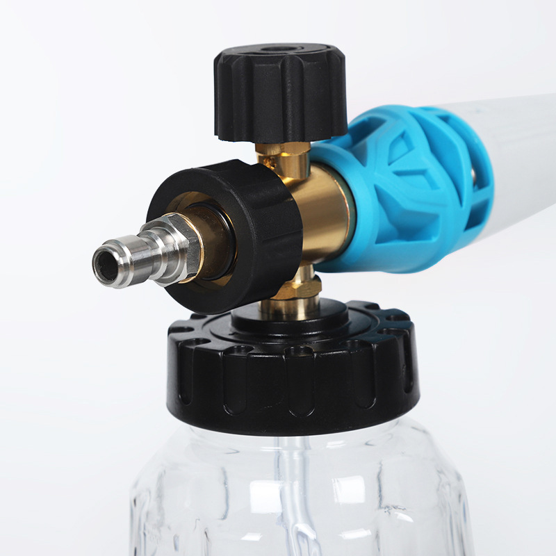 Pistolet de lavage de voitures à haute pression et pot en mousse