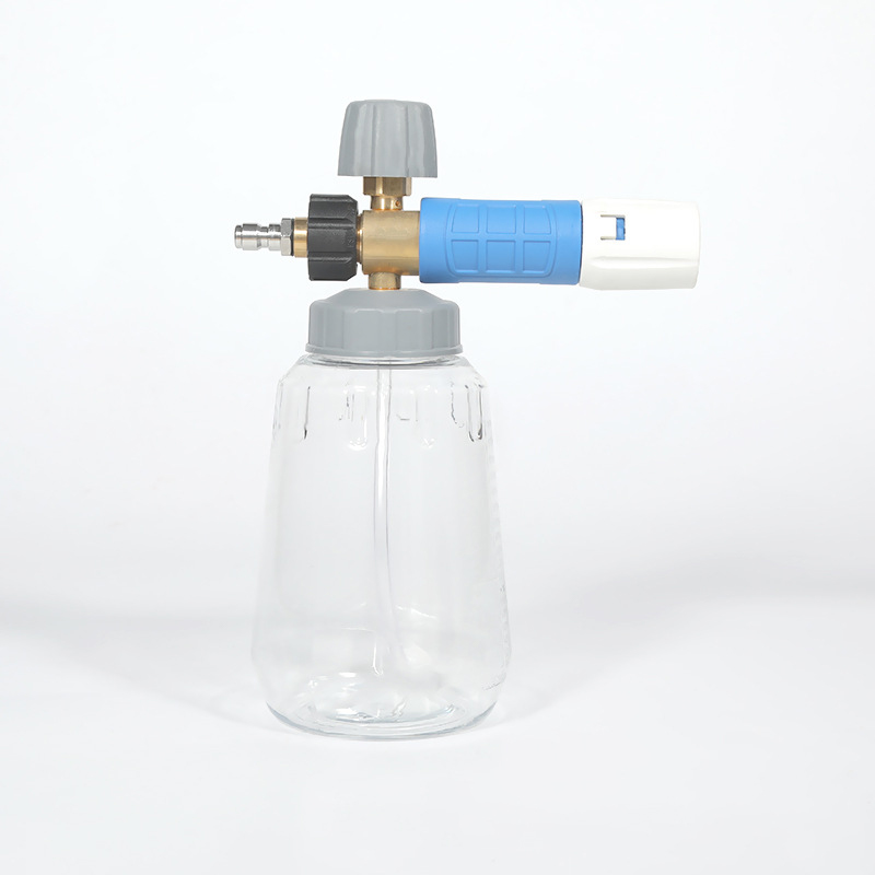 Commercial à haute pression transparente lavage de voiture pa pot grand pot en mousse bouche