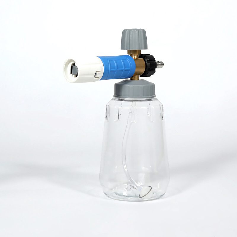 Commercial à haute pression transparente lavage de voiture pa pot grand pot en mousse bouche