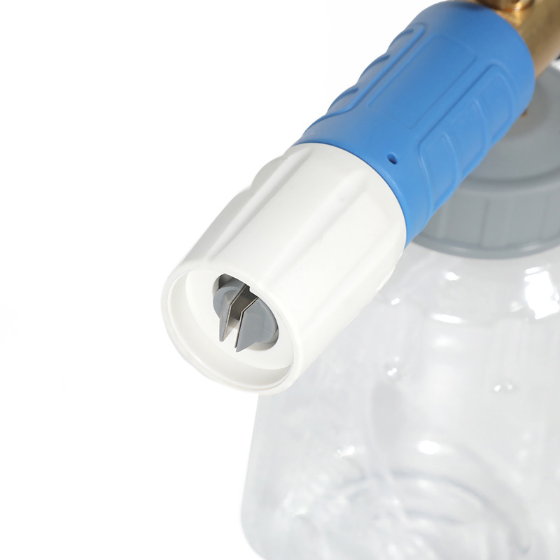 Commercial à haute pression transparente lavage de voiture pa pot grand pot en mousse bouche