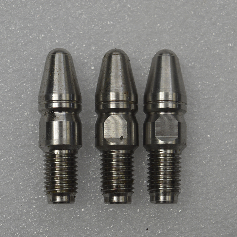 Buse de nettoyage du pipeline à tête de pistolet